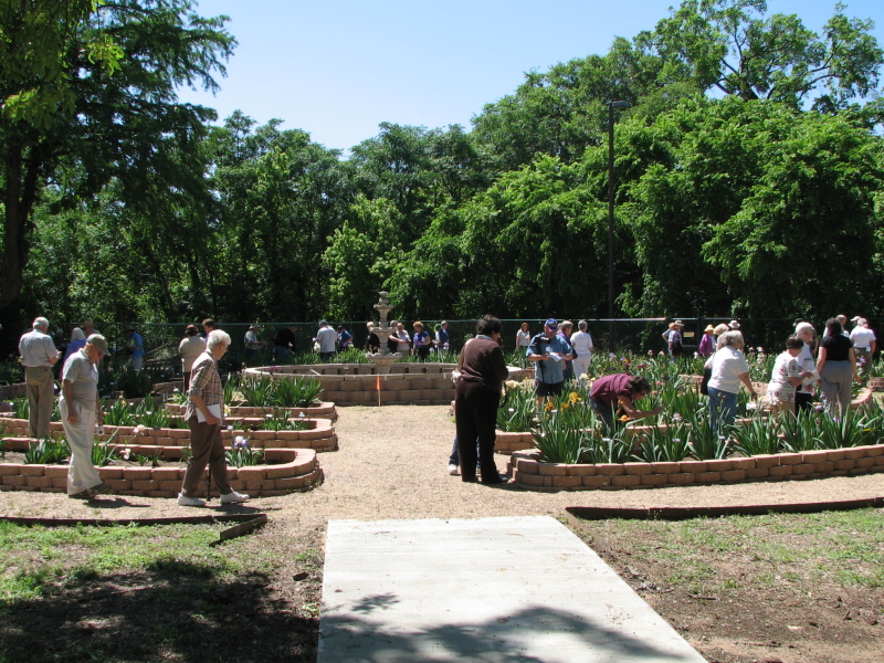 The San Marcos Tourist Information Center Garden